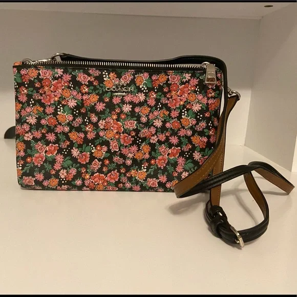 Coach flower crossbody bag shop
